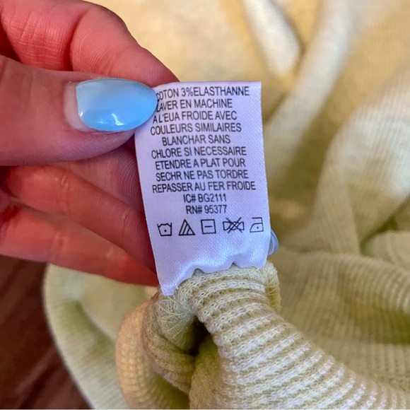 SANCTUARY Easy Winter Waffle Knit Mock Neck Sweater Top NWT - Picture 11 of 13